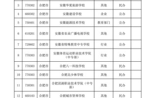 合肥十大职业学校排名
