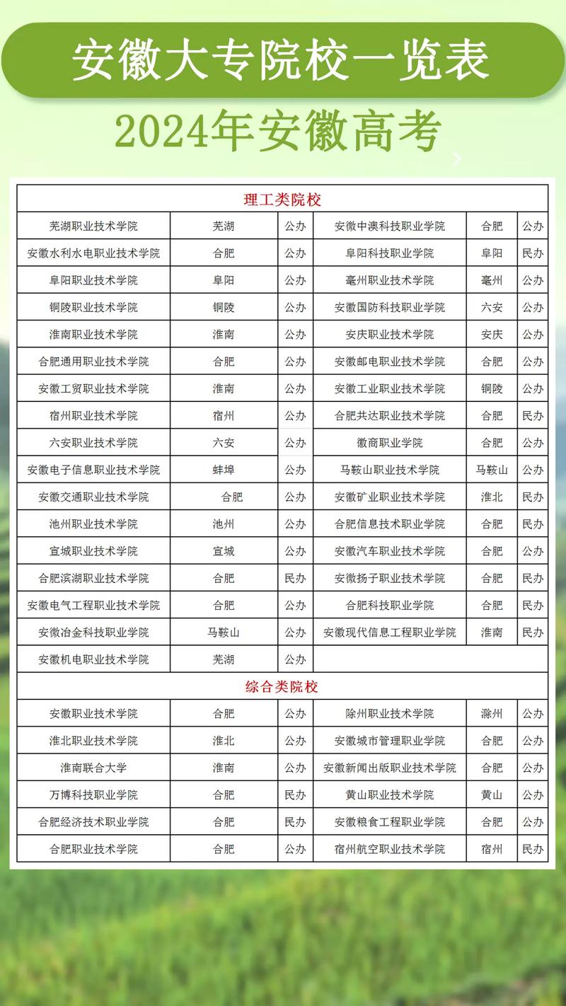 安徽最好的大专-第1张图片